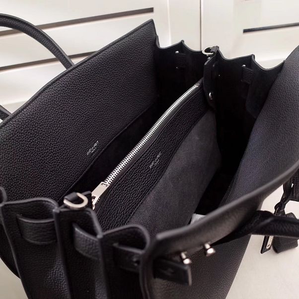 YSL original soft calfskin large sac de jour bag 464960 black