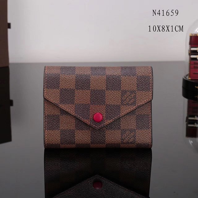 Louis vuitton damier ebene victorine wallet N41659