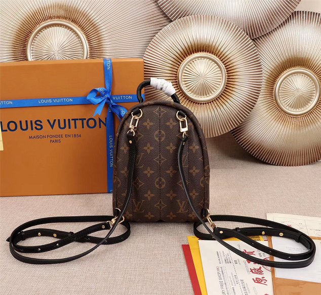 Louis vuitton original monogram palm springs backpack mini M41562 