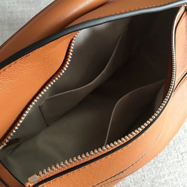 Loewe original calfskin medium puzzle bag A510P49 brown