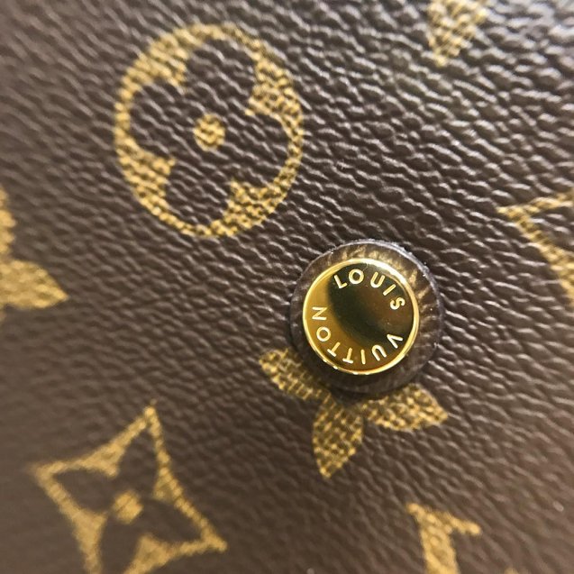 Louis vuitton original handmade monogram canvas montaigne BB M41055