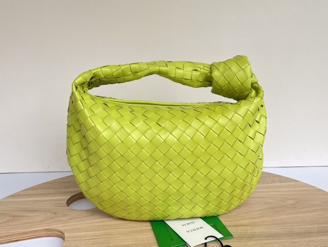 BV original lambskin teen jodie bag 690225 acid kiwi