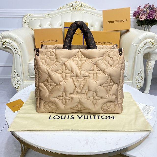 2023 Louis vuitton original econyl onthego gm M59007 apricot