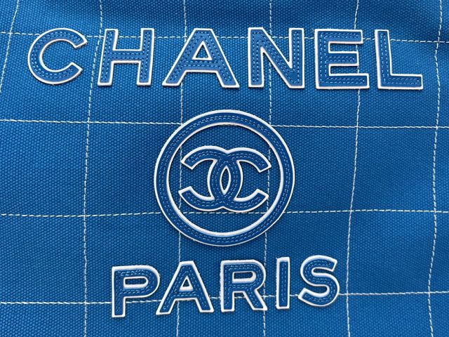 CC original cotton large shopping bag A66941 blue