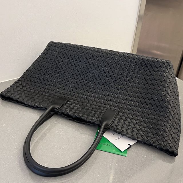 BV original lambskin large cabat tote bag 608811 black