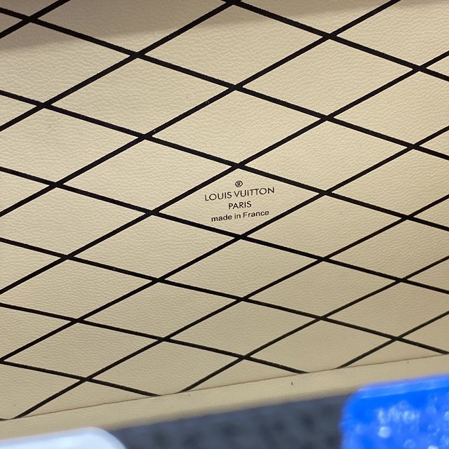 Louis vuitton original calfskin petite malle handbag M44199 black