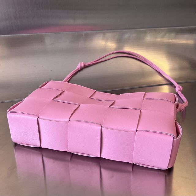 BV original calfskin cassette pouch on strap 730543 ribbon