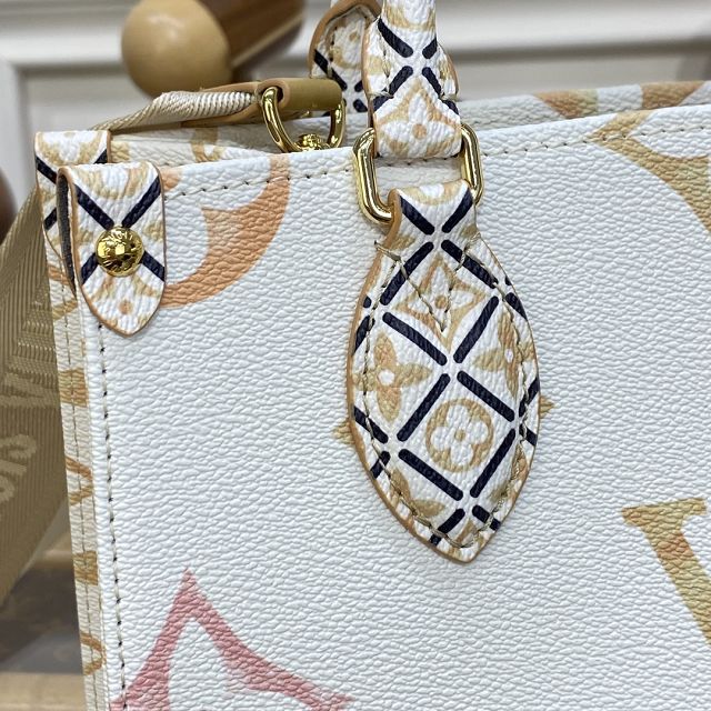 Louis vuitton original monogram canvas onthego PM M22976 beige