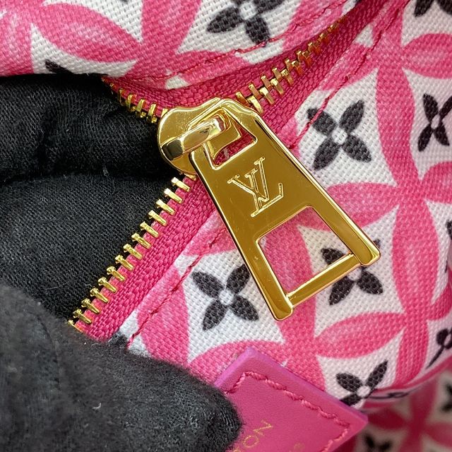 Louis vuitton original monogram canvas onthego PM M22976 pink