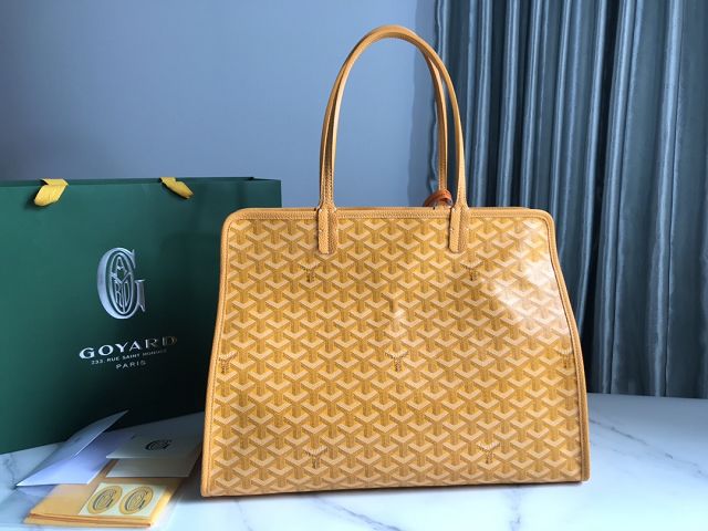 Goyard original canvas hardy PM bag GY0051 yellow