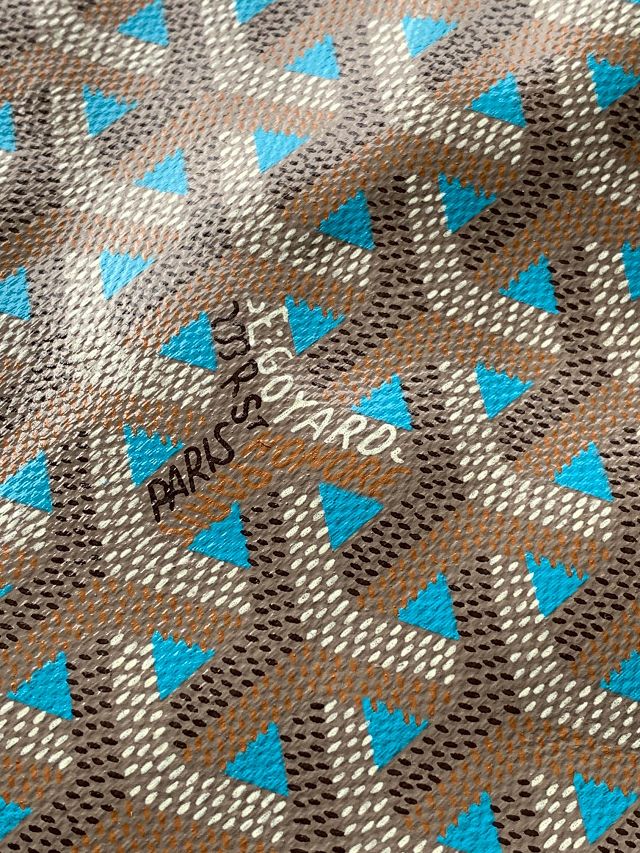 Goyard original canvas poitiers claire-voie bag GY0057 blue