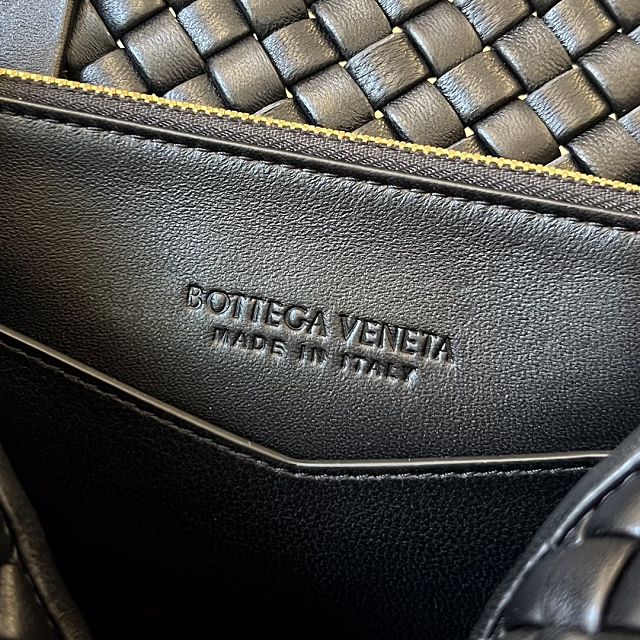 BV original lambskin patti top handle bag 709420 black