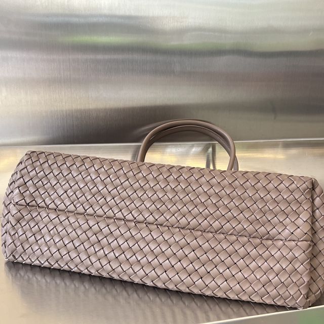 BV original lambskin large cabat tote bag 608811 khaki