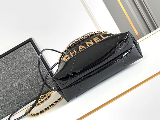 2024 CC original calfskin 22 mini handbag  AS3980 black