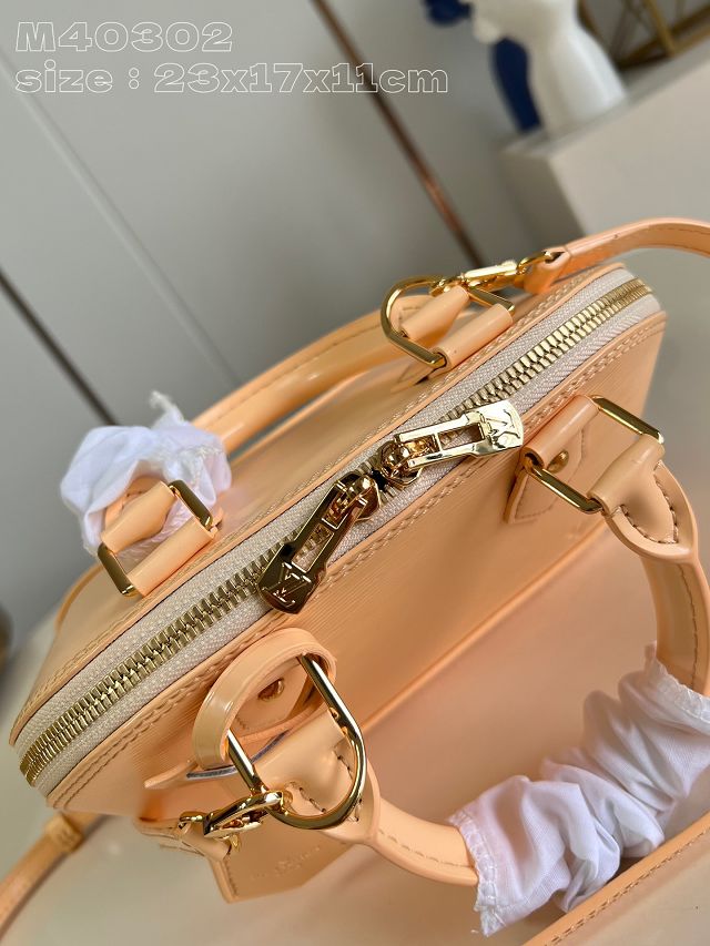 Louis vuitton original epi leather alma BB M40302 beige