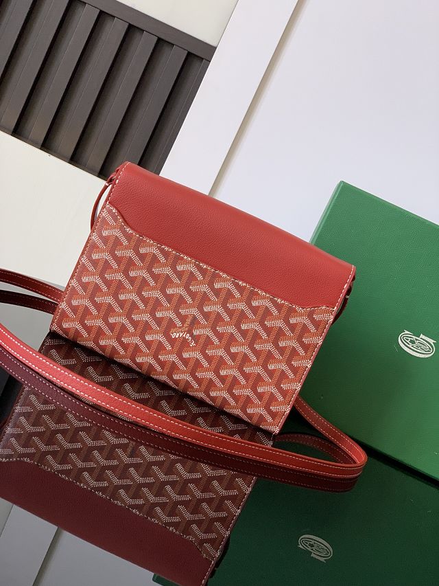 Goyard original canvas chypre wallet-pouch GY0120 red