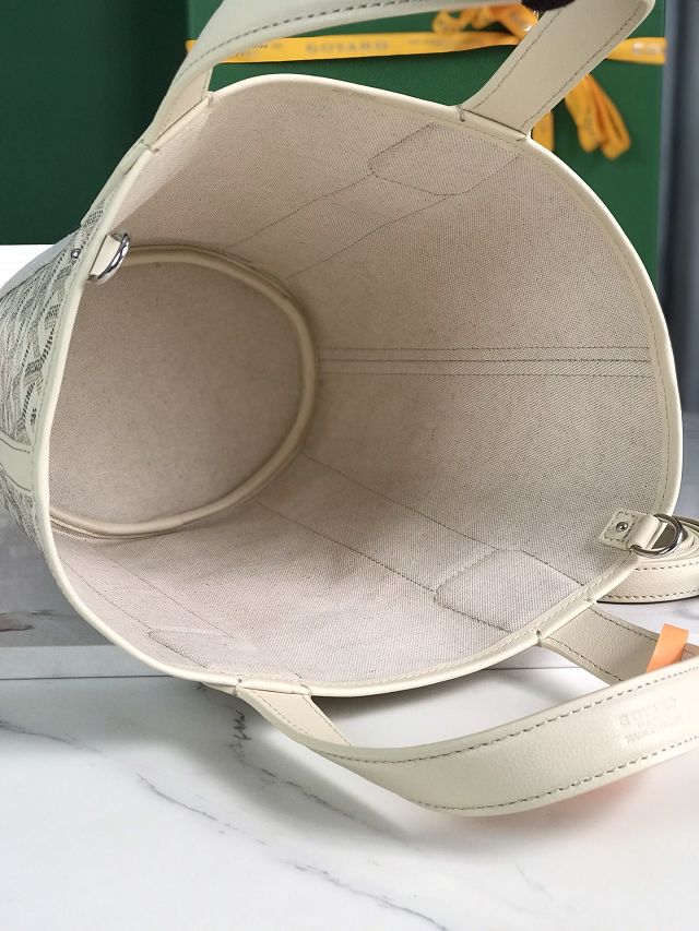 Goyard original canvas belharra small tote bag GY0115 sand