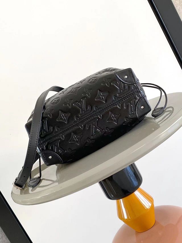 Louis vuitton original lambskin noe trunk PM M13484 black