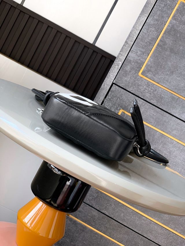 CC original lambskin mini camera bag AS6325 black