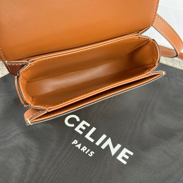 Celine original canvas mini besace bag 10L063 natural