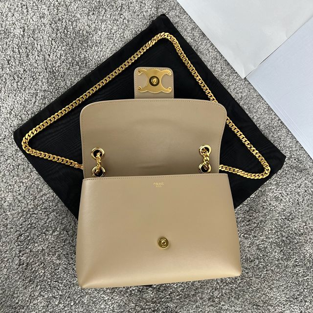 Celine original calfskin medium victoire bag 115853 sepia