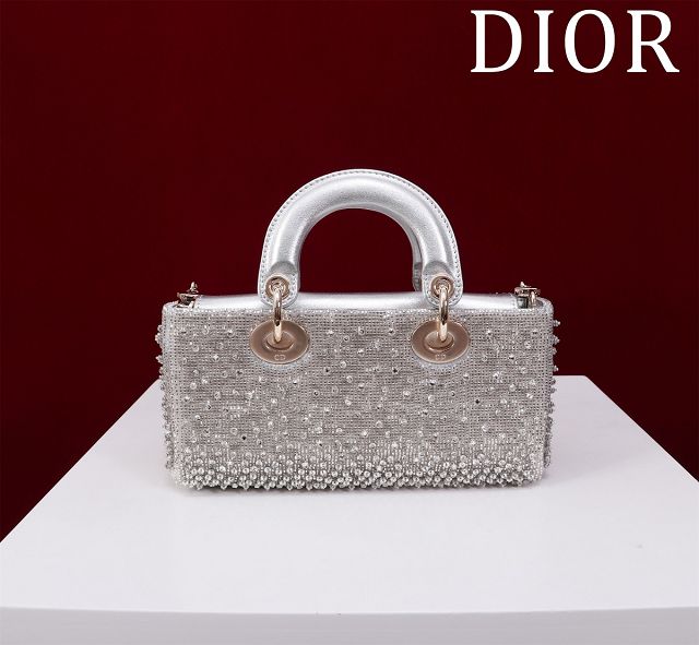 Dior original lambskin small lady D-Joy bag M0613-2