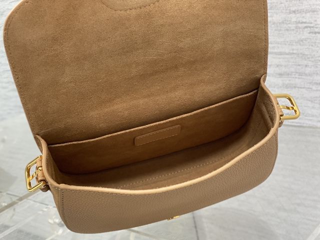 Dior original grained calfskin medium bobby bag M9319 apricot