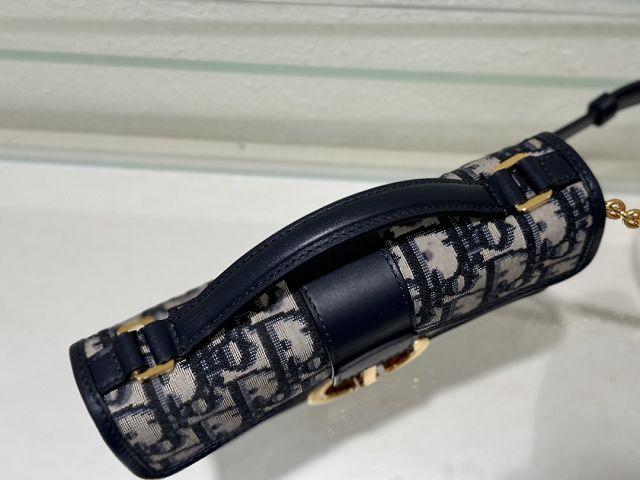 Dior original jacquard miss montaigne mini bag S2356 blue