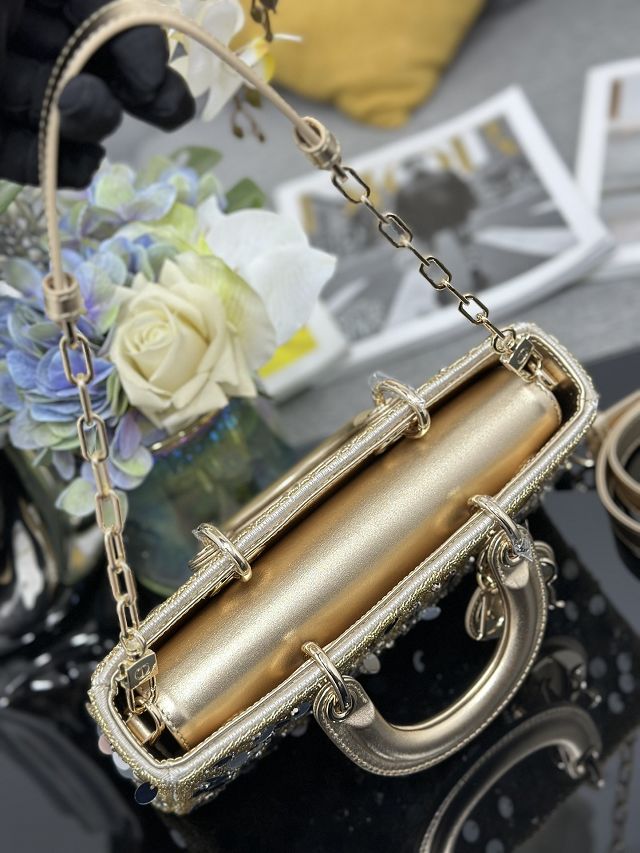 Dior original lambskin medium lady D-Joy bag M0540