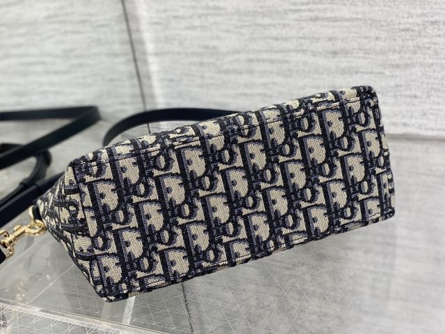 Dior original cotton DiorTravel nomad pouch S5554 blue