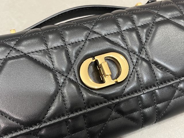 Dior original lambskin miss caro top handle pouch S5221