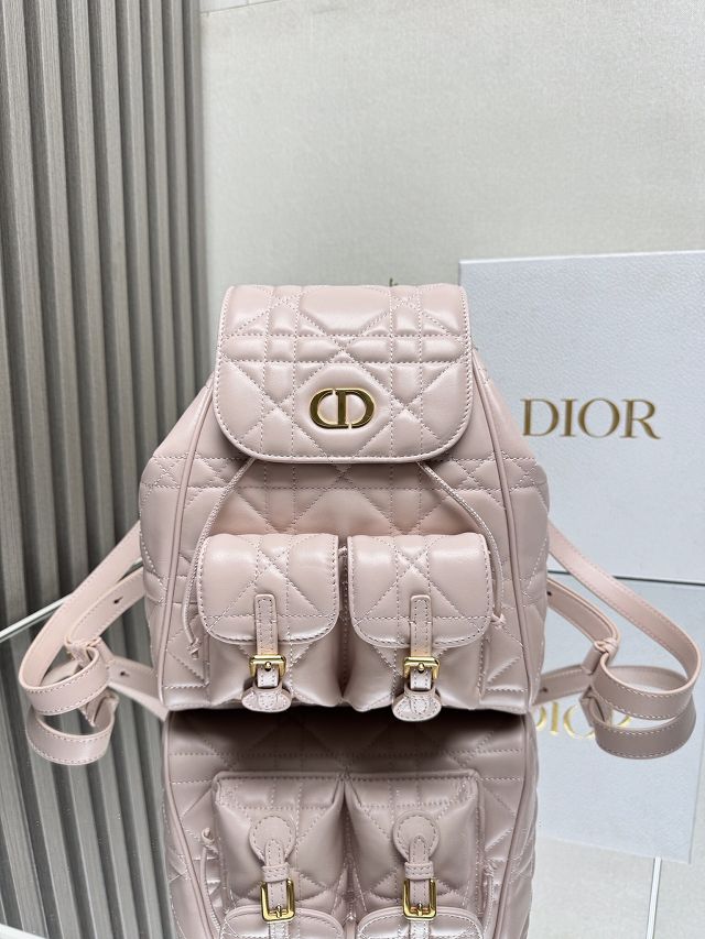 Dior original lambskin medium caro backpack M6301 light pink