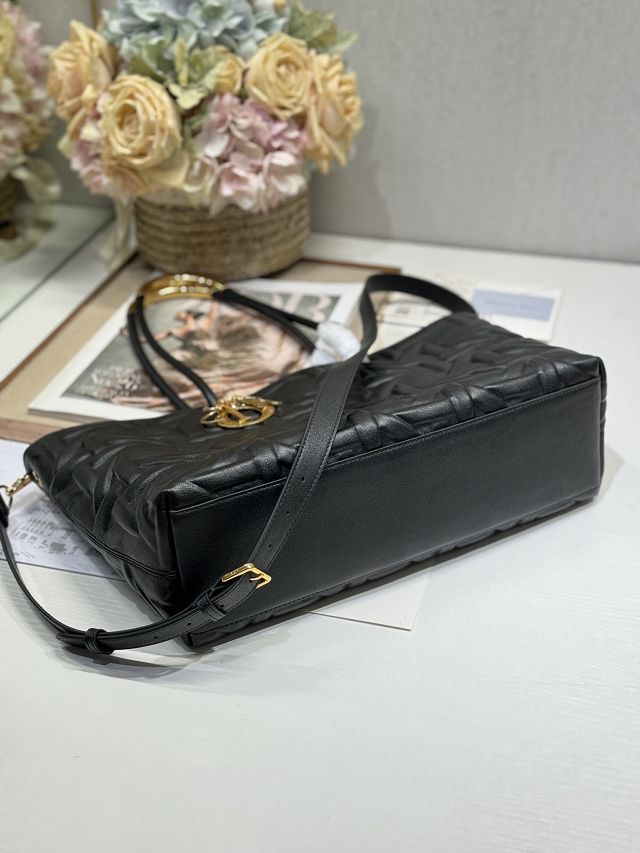 Dior original calfskin medium toujours tote bag M1166 black