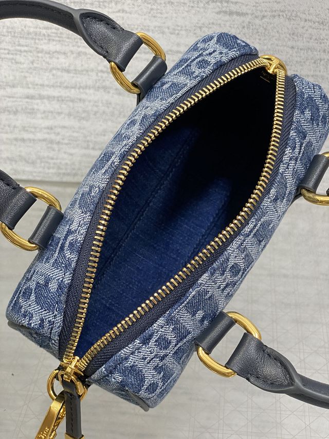Dior original denim groove 17 nano bag S4000 blue