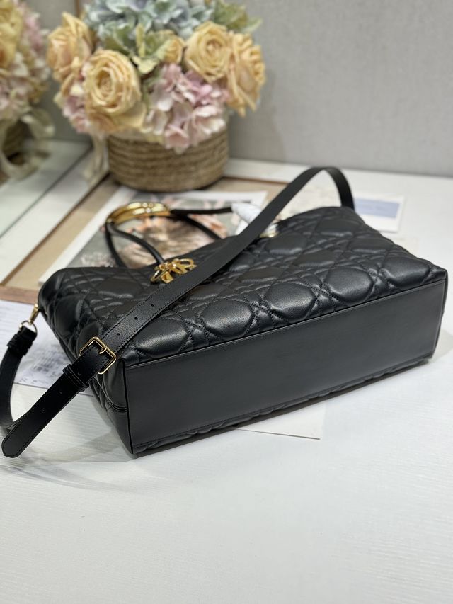 Dior original lambskin medium toujours tote bag M1166 black