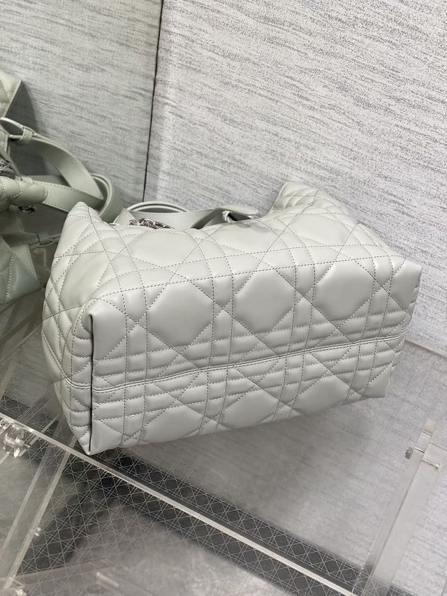 Dior original calfskin medium toujours bag M2821 cloud grey