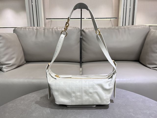 Dior original calfskin small D-Journey bag M2416 white