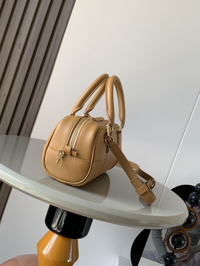 Loewe original calfskin amazona 23 cropped bag A039N23 sahara