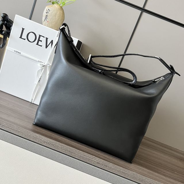 Loewe original calfskin cubi crossbody bag B906K70 black