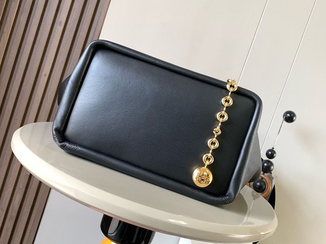 Loewe original lambskin medium squeeze bag A914Q37 black