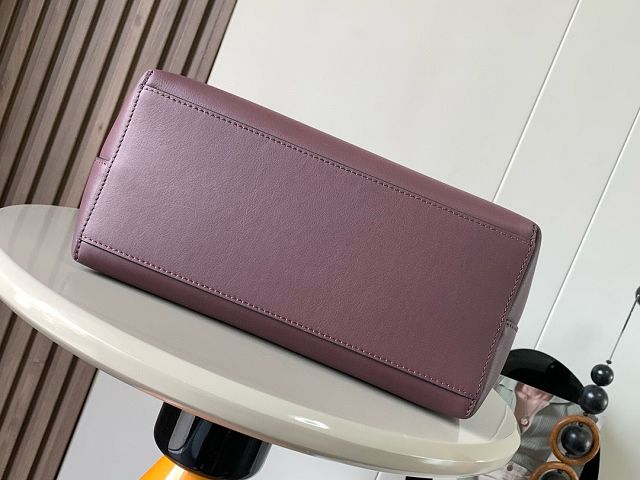 Loewe original calfskin  medium anagram tote bag A223T41 burgundy