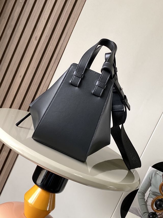 Loewe original calfskin small hammock bag A538H13 black