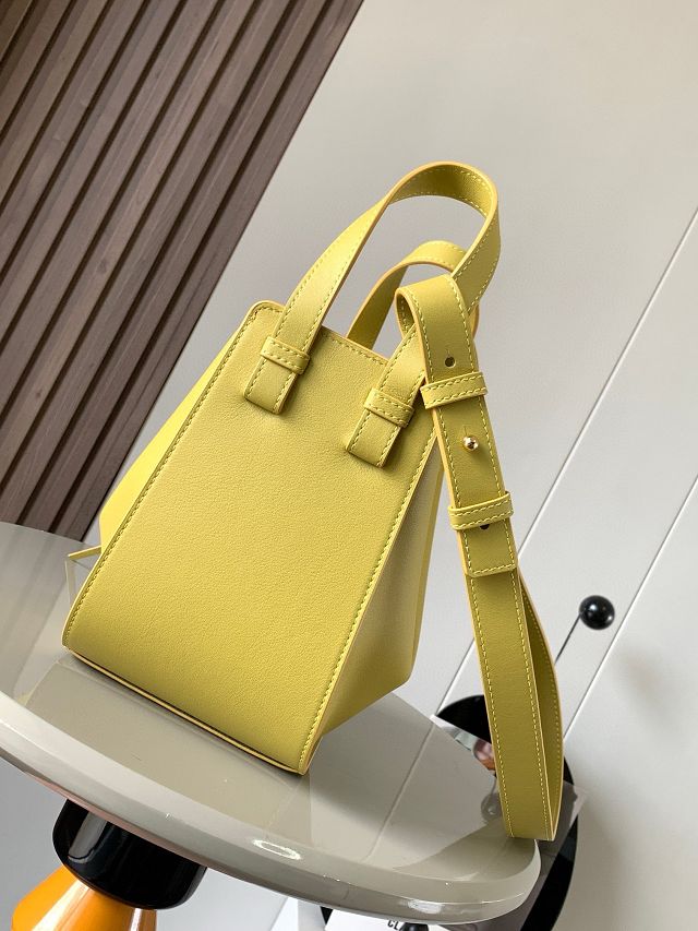 Loewe original calfskin small hammock bag A538H13 yellow