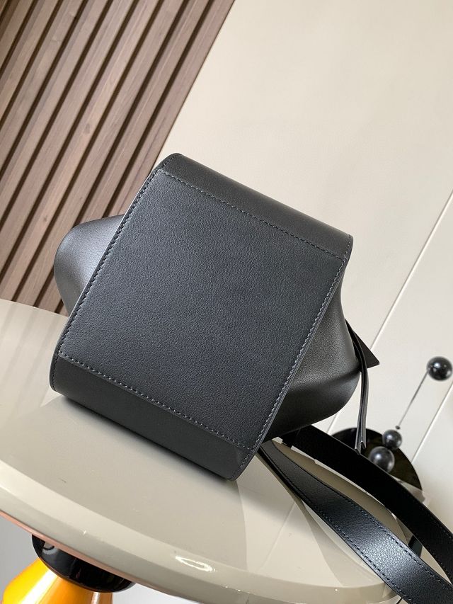 Loewe original grained calfskin small hammock bag A538H13 black