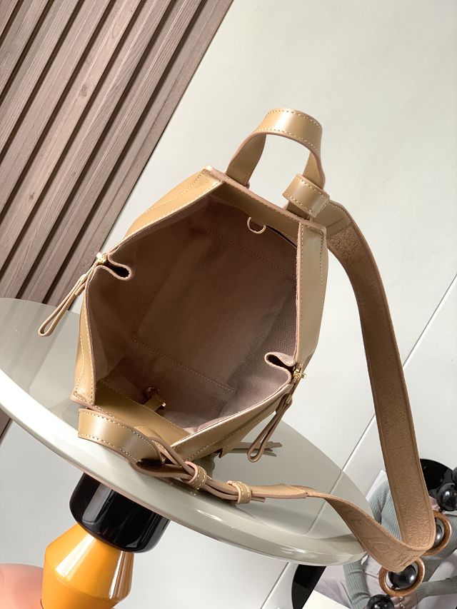 Loewe original calfskin small hammock bag A538H13 light green