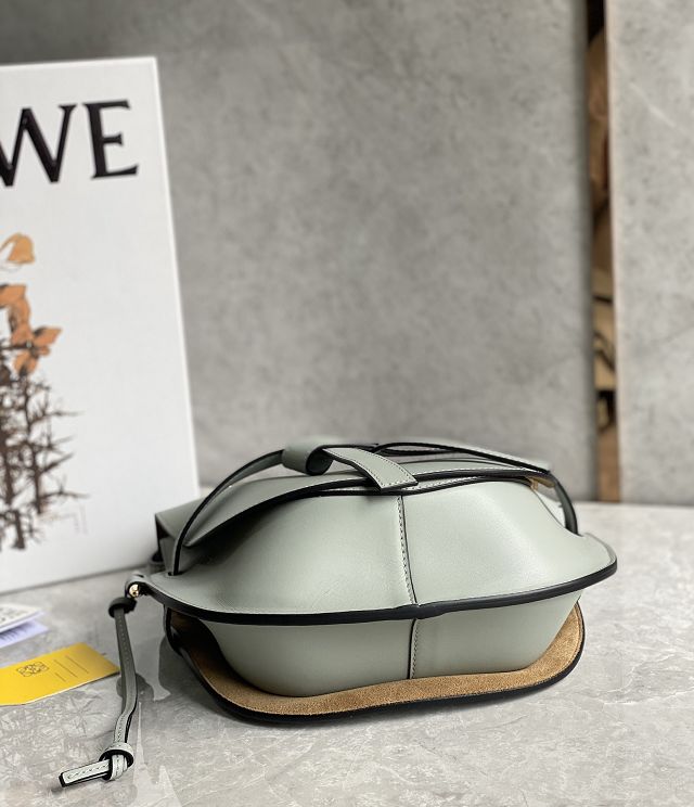Loewe original calfskin small gate dual bag A650T20 light green