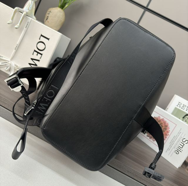 Loewe original calfskin convertible backpack B777W36 black