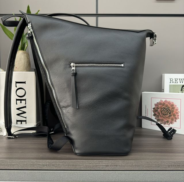 Loewe original calfskin convertible backpack B777W36 black
