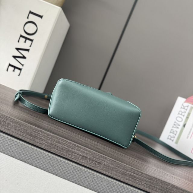 Loewe original calfskin mini puzzle bag A510P88 dark blue	