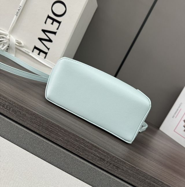 Loewe original calfskin mini puzzle bag A510P88 sky blue